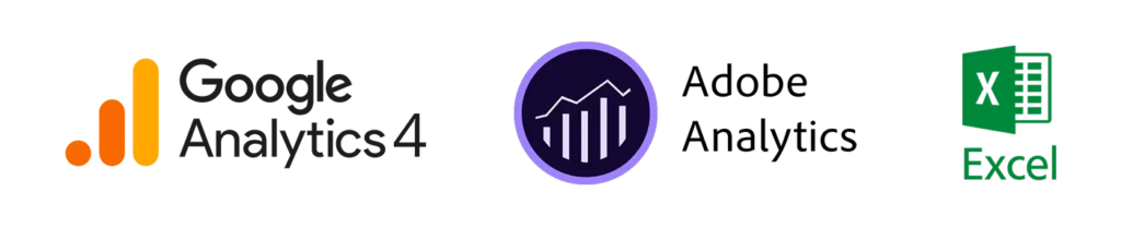google analytics adobe microsoft